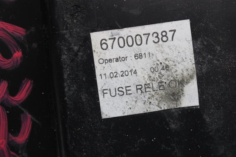 FUSE BOX Maserati Quattropo 2014 14 670007387 1093268