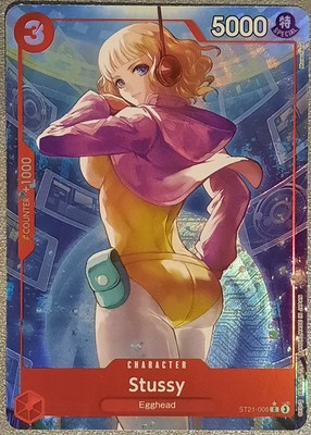 One Piece Card Game Stussy ST21-006 C Alternative Englisch
