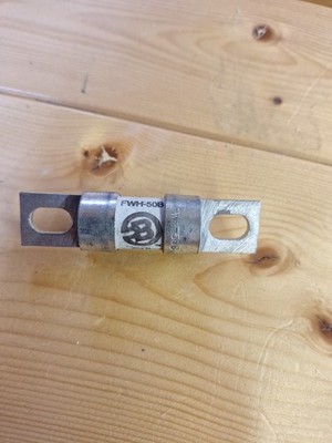Eaton Bussmann Fwh-50B Semiconductor Fuse, 50A, Fast-Acting, New Open Box