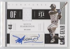 2021 Panini National Treasures /99 Monte Harrison #GGS-MH Auto 0hx6