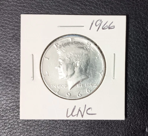 1966 Kennedy Half Dollar BU 40% Silver