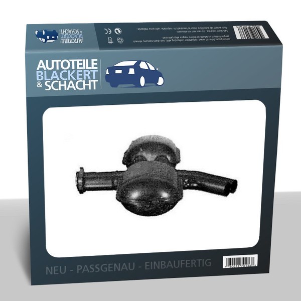 Auspuff Mitteltopf FüR MERCEDES-BENZ S-KLASSE-image