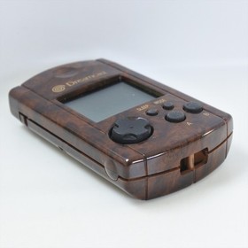 Dreamcast Visual Memory WOOD GRAIN HKT-7000 -Tested- Sega Official 2272 VMU dc