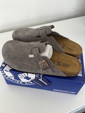 Birkenstock Boston BS Clogs (Dark Gray) - UK 9 - Brand new with box 📦👟