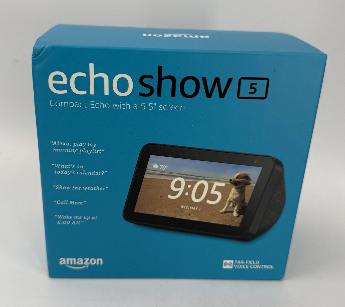 Amazon Echo Show 5 Smart Home Display with Alexa Charcoal New in