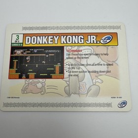 Nintendo e-Reader Card Lot &ndash; Donkey Kong Jr + Game & Watch Manhole GBA eReader