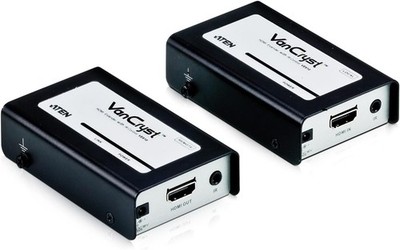 Aten VE810 HDMI Extender mit IR-Steuerung - Schwarz - Neu