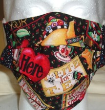 USA cotton Face mask, handmade with Mary E Bloom where Planted Fabric FAST SHIP
