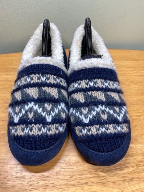 SAOLA Ciabatta mocassino nordico ghianda donna taglia 8 9 pelliccia sintetica suola interno esterno comfort