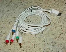 Premium Component Audio Video Cable compatible with Nintendo Wii / Wii U