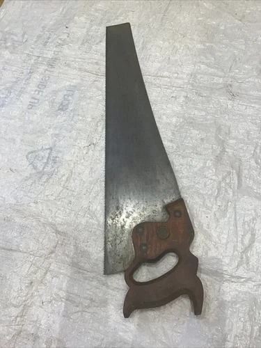 Vintage Disston 22” Panel Saw 10 TPI