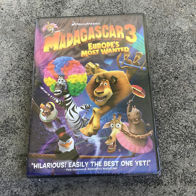 Sealed Madagascar 3: Europe's Most Wanted (DVD)