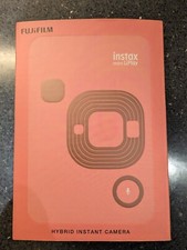 Fujifilm Instax Mini LiPlay Blush Gold Hybrid Instant Camera - Open UNUSED