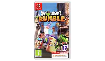 Worms Rumble Nintendo Switch Spiel 32 Spieler Cross Plattform Multiplayer