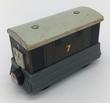 Toby Tram Car Thomas the Train Wooden Railway Tank Engine Vintage 1998 Rare