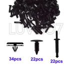 78pcs Full Fender Flare Hardware Clips Fasteners For 2007-2018 Jeep Wrangler JK