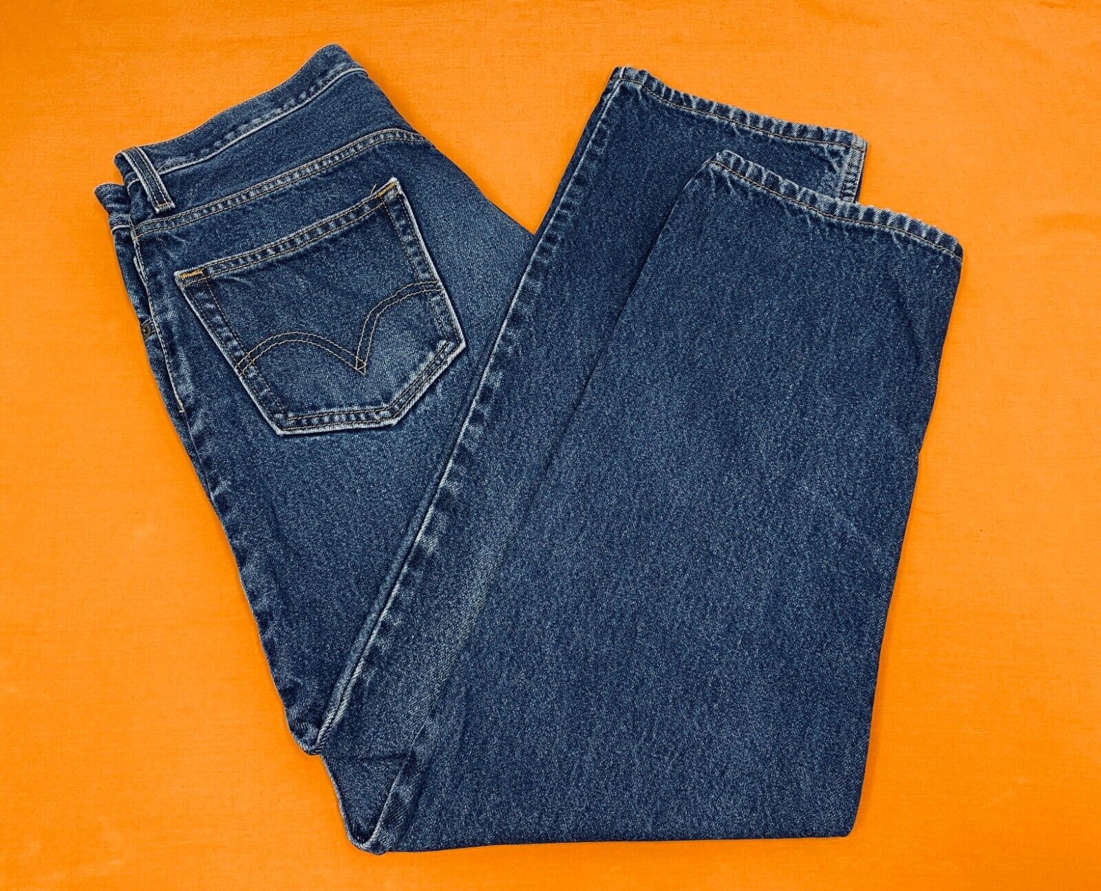 Levi Strauss 505 Blue Jeans Size 34x30 - image 3