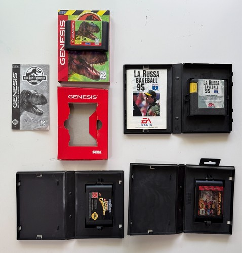 10 Boxed Sega Genesis Spiele - The Lost World, Lightning Force, Mickey, & mehr!! - Bild 4 von 5