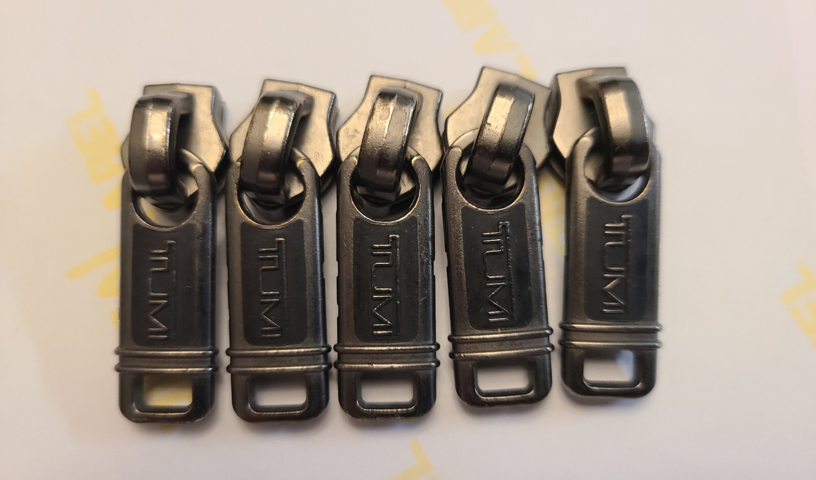 TUMI Zipper Pulls and Heads for Sale. Five Pieces. Excellent. eBay