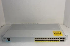CISCO WS-C2960L-24PS-LL 24-Port Gigabit PoE Network Switch