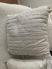 FabIndia Cushions w Covers Set Of 2  Ivory Handmade Handwoven Khadi cotton 12" — photo 10