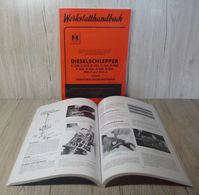 Mc Cormick Werkstatthandbuch DED3 D320 D322 D324 D326 D430 D432 D436 D439 D440