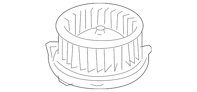 Genuine Mitsubishi Blower Motor 7802A217