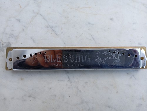True Vintage Blessing Harmonica & Case Years 1960s China Vintage Great Sound - Picture 14 of 15