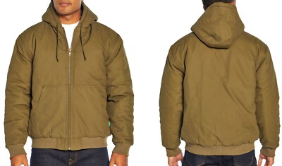 Woolrich Men's Canvas Jacket Olive, 100% Cotton Canvas, Hooded | eBay