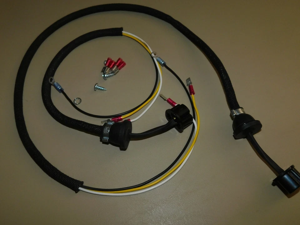 Arnés de cables para faros International Harvester Scout 80 1964 a 1966 estilo OE Foto 3 de 4