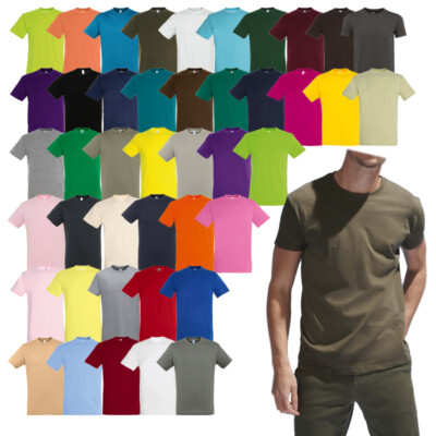 Sol´s Regent T-Shirt 150, Herren Kurzarm Rundhals T-Shirt, Baumwolle L150