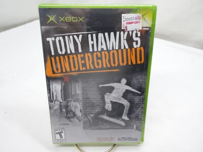 Tony Hawk s Underground (Microsoft Xbox, 2004) New Small hole cellophane