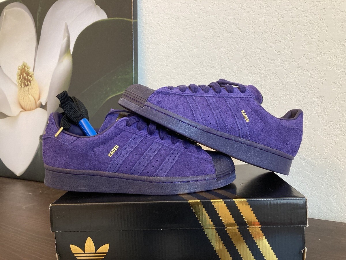 Size 8.5 - adidas Superstar ADV x Kader Sylla Dark Purple Size 8.5 - adidas Superstar ADV x Kader Sylla Dark Purple