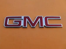 15 16 17 18 19 20 21 GMC CANYON REAR TAIL GATE LID EMBLEM LOGO BADGE USED A40104
