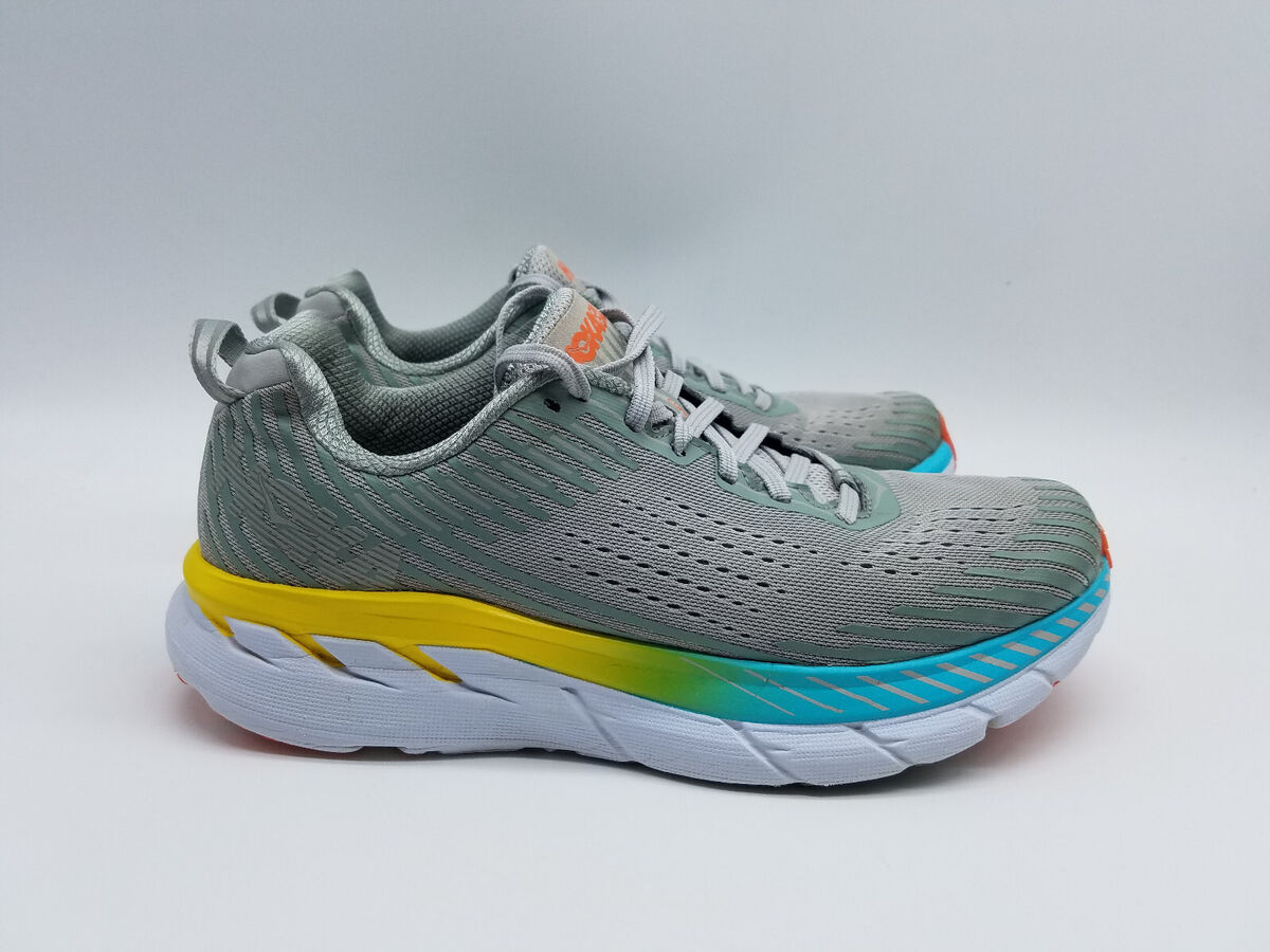 Hoka One One Clifton 5 Women's Size 10 Running Shoes Gray Hoka One One Clifton 5 Women's Size 10 Running Shoes Gray