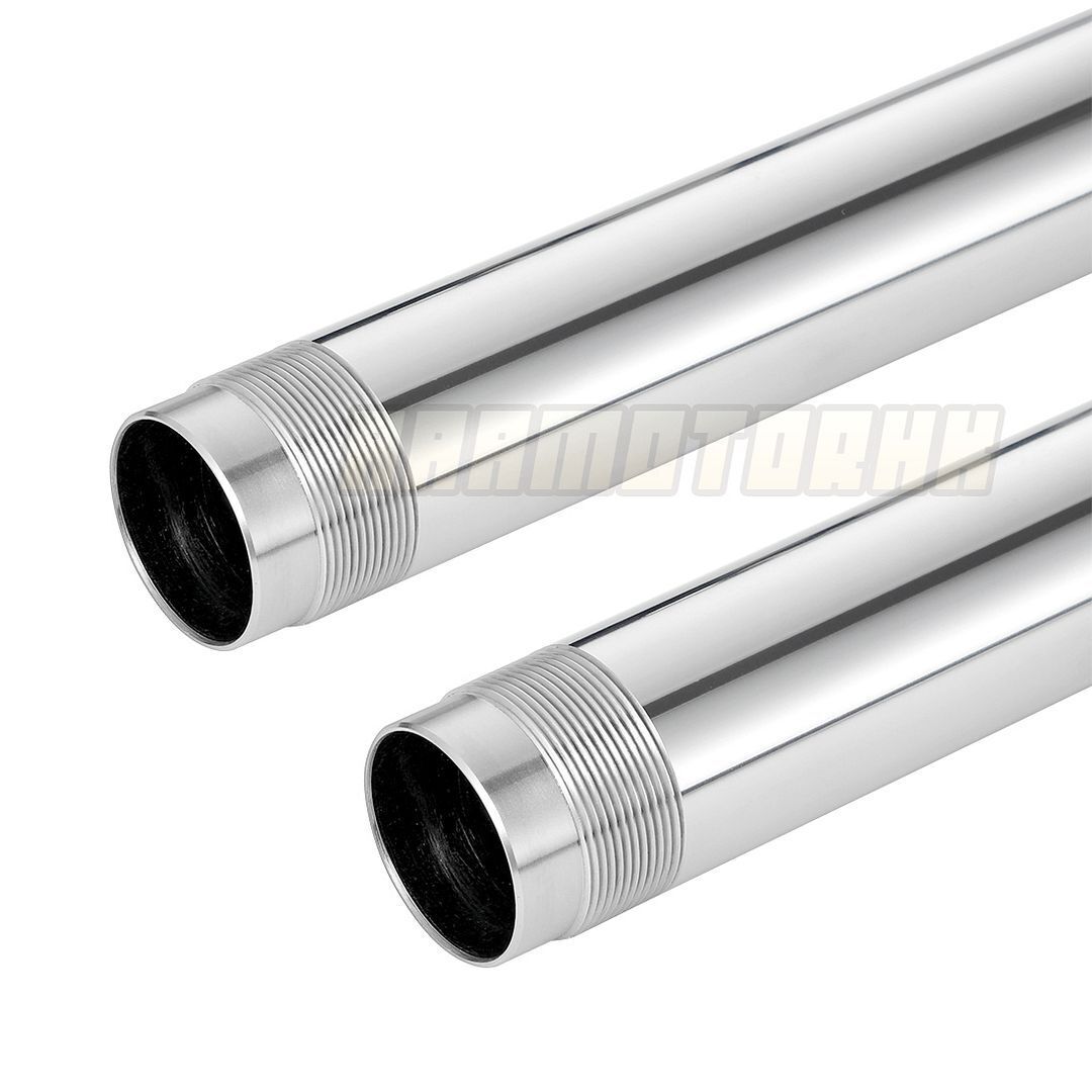Fork Inner Tubes Pipe Legs Bars For KAWASAKI ZX250 ZXR250 thread 1.5mm Pair