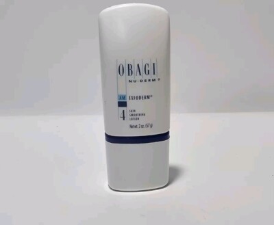 Obagi Nu-Derm Exfoderm Skin Smoothing Lotion 2 oz UNSEALED.