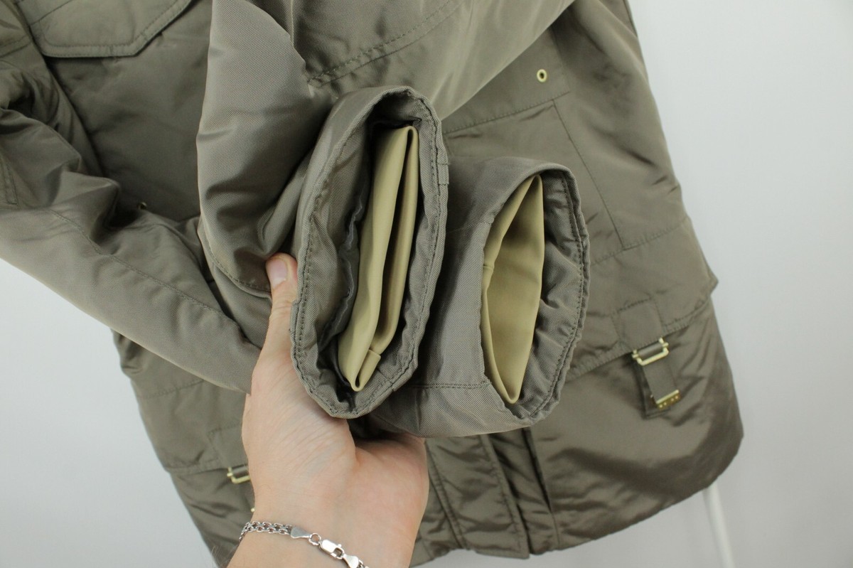 ジャケット PEUTEREY Woman Jacket Beige PED533601181975 802 Shiny Nylon Ripstop Down Jacket, color Sesame | Peuterey