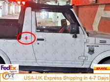 PIASTRA DI ASSETTO BARRA TARGA CROMATA adatta a SUZUKI SAMURAI SJ413 SJ410 SIERRA DROVER