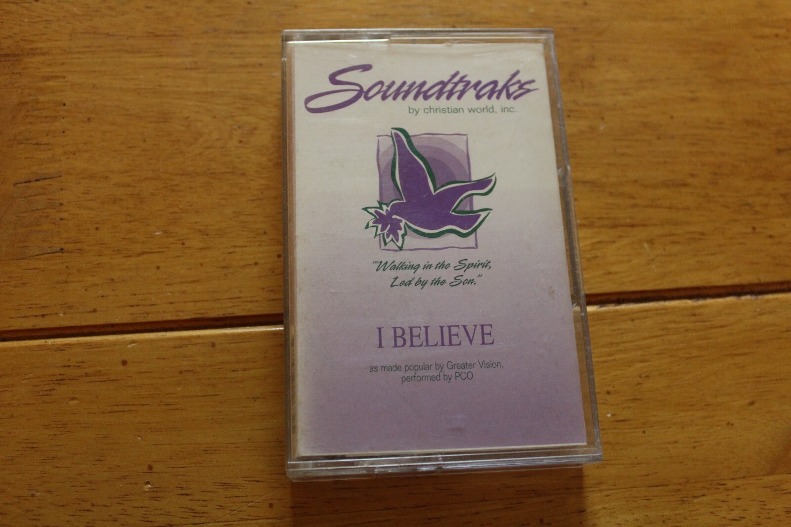 I BELIEVE SOUNDTRAKS PERFORMANCE TRACK ACCOMPANIMENT CASSETTE W/ LYRICS CRO2