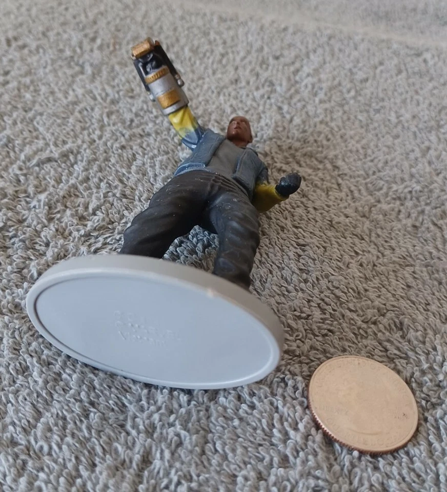 FIGURA SHOCKER Auténtica Tienda Disney TOPPER Pastel Spider-Man Marvel Usada  Foto 4 de 4