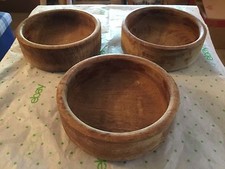 Wood bowls 