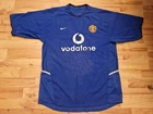 VINTAGE MANCHESTER UNITED 2002-2003 L MENS THIRD SHIRT NIKE VAN NISTELROOY #10