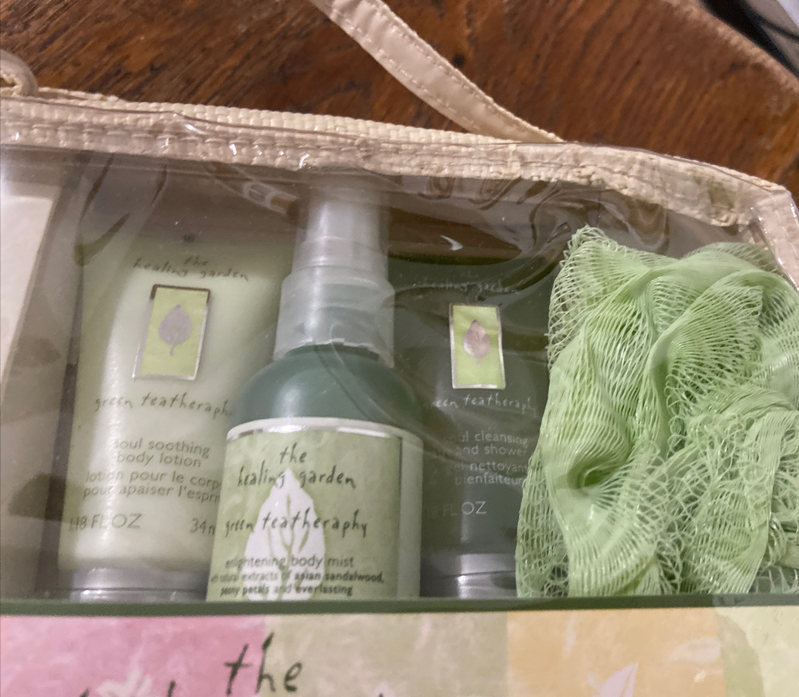 The Healing Garden Green tea therapy Perfume Body Scrub & BodyCream