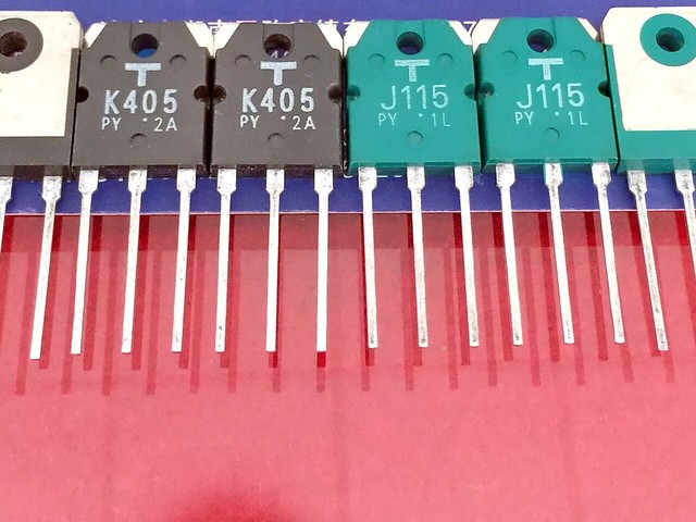 N-Channel Depletion Mode MOSFET Transistors Toshiba 2SK405 MOSFET ...
