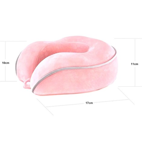 Almohada de Viaje para Cuello, Cervical para Oficina Avión Tren Coche Viajando, - Imagen 2 de 8