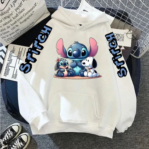 Disney Stitch Erwachsene Hoodie Winter Pullover für Jungen Mädchen Frauen Herren - Bild 18 von 19