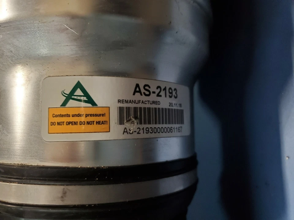 MERCEDES-BENZ W220 S430 S500 1999-2000-2006 DELANTERO ARNOTT PUNTAL DE AMORTIGUADOR DE AIRE AS-2193 Foto 3 de 4