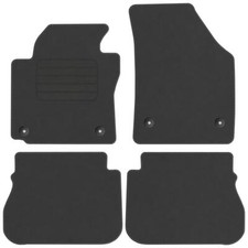 Veloursfußmatten für VW Caddy IV Bj. 2015 - 2020 Mit Absatzschoner neu ANTR STD