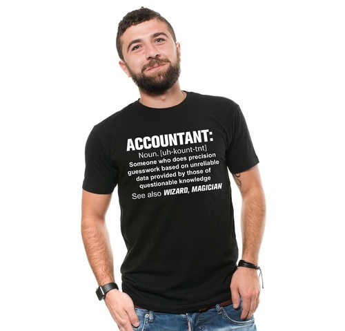 Herren Buchhalter T-Shirt Buchhalter Definition T-Shirt lustig Buchhalter Geschenke - Bild 2 von 8